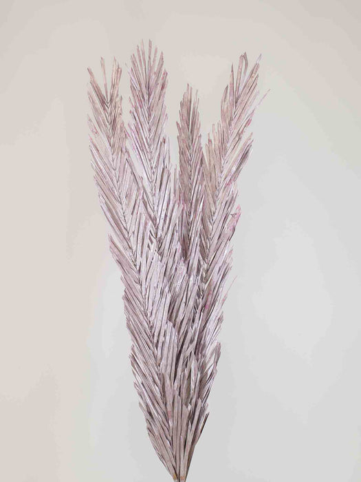 PALM LEAVES » dried metallic lilac - VICTORIA