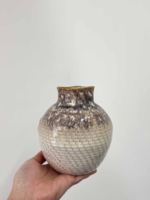 VASE » Small glossy ceramic H15cm - LADA