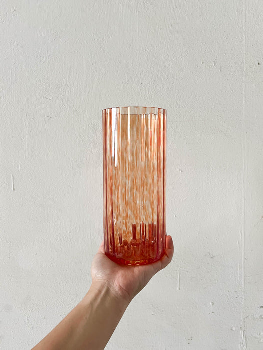 VASO VETRO » arancione grande - CESARE